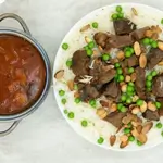 Meat Qalya With Rice
